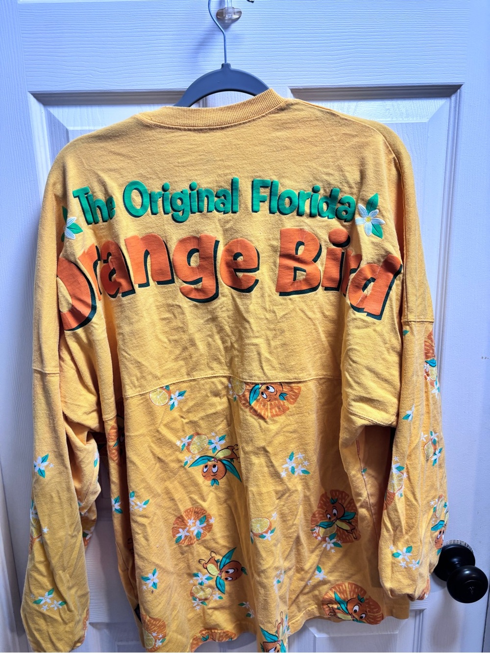 Disney Yellow Orange Bird Long-Sleeve Tee - Picture 2 of 3